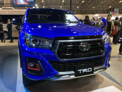 TRD、ハイラックス、HILUX、スープラ、SUPRA、プリウス、エアロ、東京オートサロン