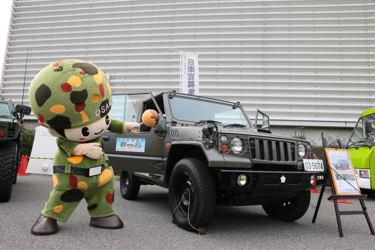 大阪オートメッセ2019 自衛隊 73式小型トラック 〜 画像21