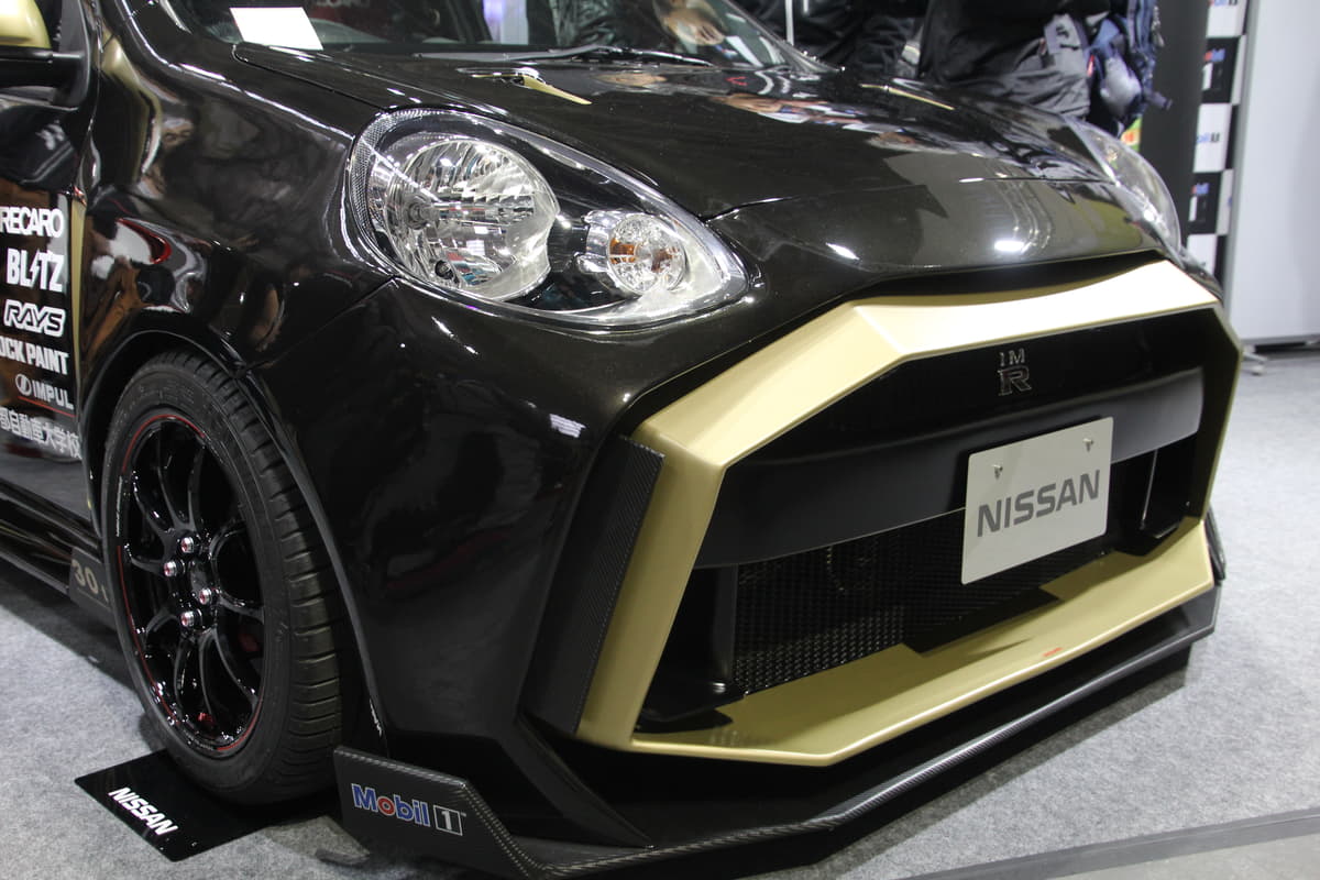 激安マーチをベースに「日産GT-R50 by イタルデザイン」風に