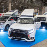 ジャパンキャンピングカーショー2019、カングー、ラングラー、アウトランダーPHEV、ジムニー、車中泊、ハイラックス