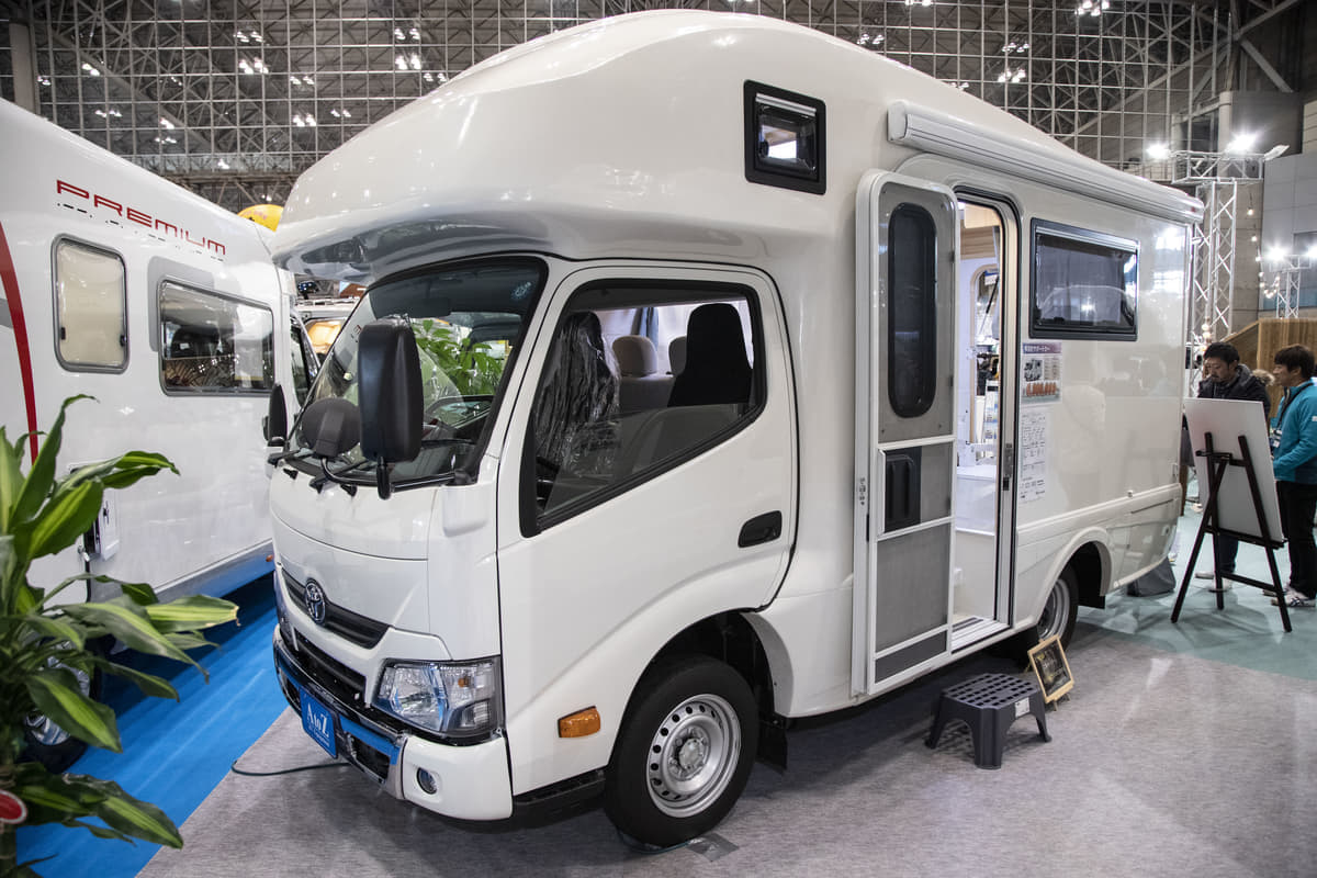 ジャパンキャンピングカーショー2019、A to Z、エートゥーゼット、多目的サポートカー、福祉、高齢者、キャンピングカー
