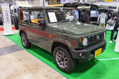 ジャパンキャンピングカーショー2019、カングー、ラングラー、アウトランダーPHEV、ジムニー、車中泊、ハイラックス