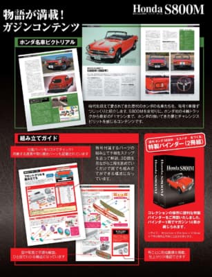 実車のような仕上がりに驚愕！ 「週間HONDA S800M-エスハチ-をつくる
