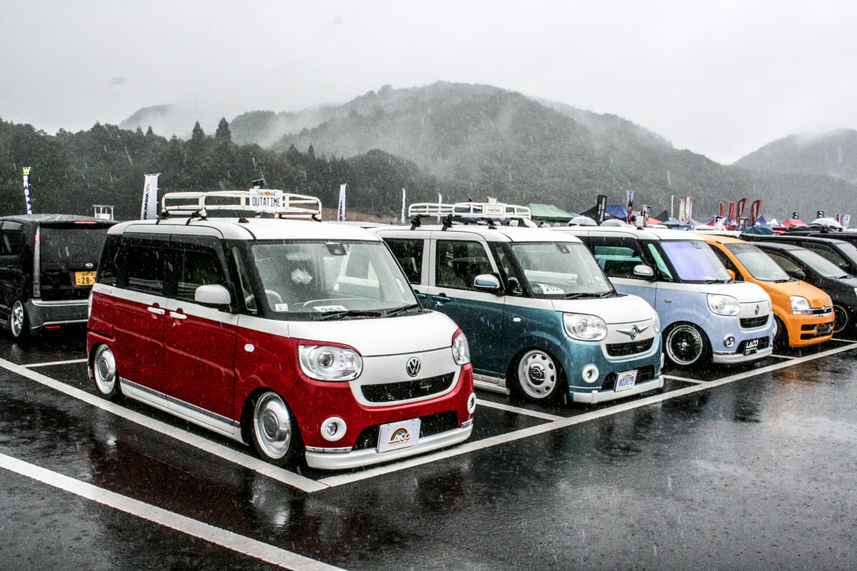 全300台以上 雨ニモ負ケズ 世界最大級な軽自動車の祭典 King Of K Car にグギ付け Auto Messe Web カスタム アウトドア 福祉車両 モータースポーツなどのカーライフ情報が満載