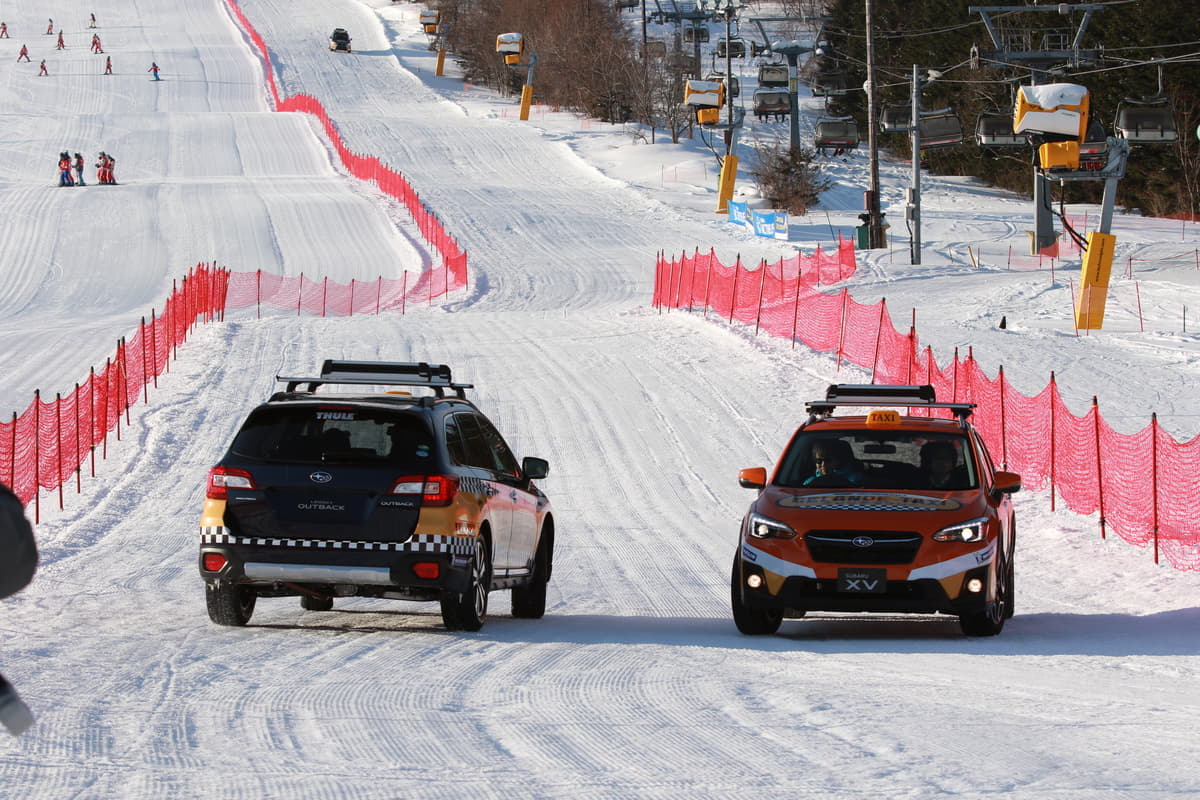 画像ギャラリー Subaru車に乗って雪上を駆け上がろう ゲレンデタクシー 開催 画像2 Auto Messe Web カスタム アウトドア 福祉車両 モータースポーツなどのカーライフ情報が満載