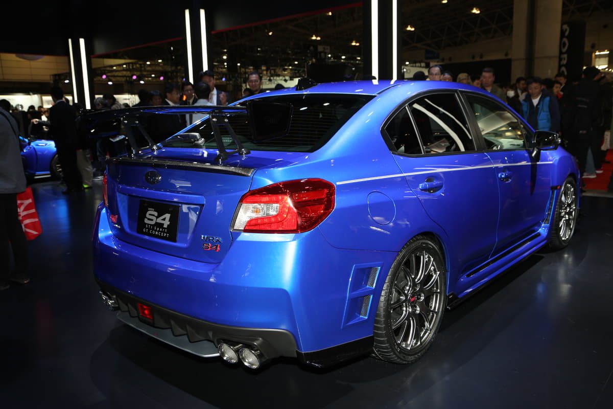 Sシリーズにも引けを取らない スバルwrx S4 Sti Sport Gtコンセプトは市販化間近 Auto Messe Web カスタム アウトドア 福祉車両 モータースポーツなどのカーライフ情報が満載