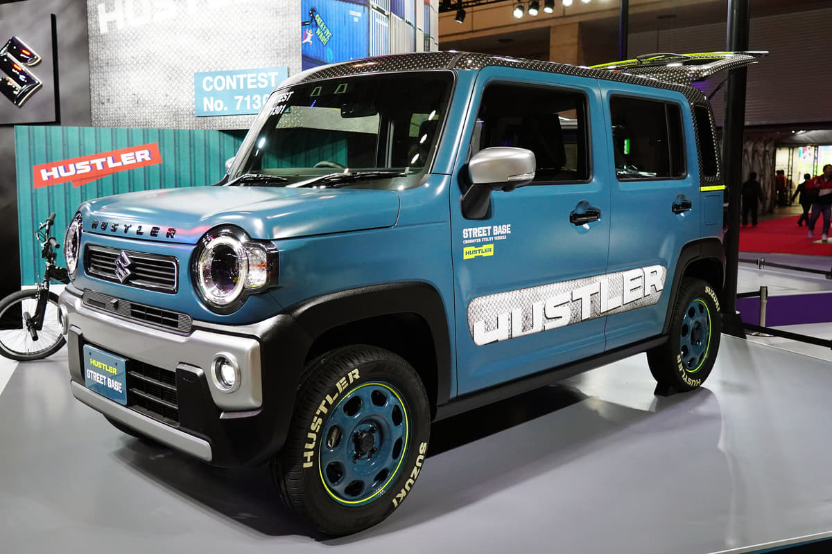 スズキ・ハスラーのコンセプトカーは若者のカルチャーに