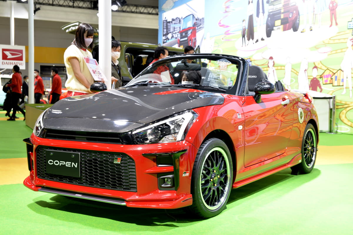 コペンGR SPORT」カスタマイズバージョンを披露！ スポーティさ