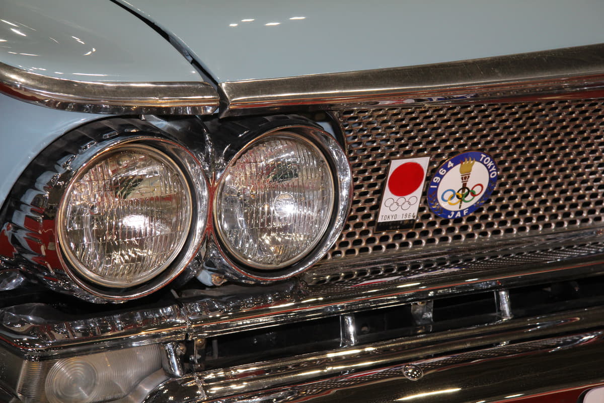 1964年東京オリンピックの聖火リレーに貢献したクルマにはセドリック、グロリア、クラウン、デボネアなどがあり、2020年はLQなどがある 〜 画像17