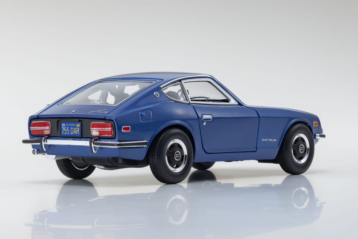 ドアやボンネットの開閉機構付き！ 「ダットサン240Z」などディスプレイに最適なミニカー3台が京商から登場 | AUTO MESSE  WEB（オートメッセウェブ） ～カスタム・アウトドア・福祉車両・モータースポーツなどのカーライフ情報が満載～