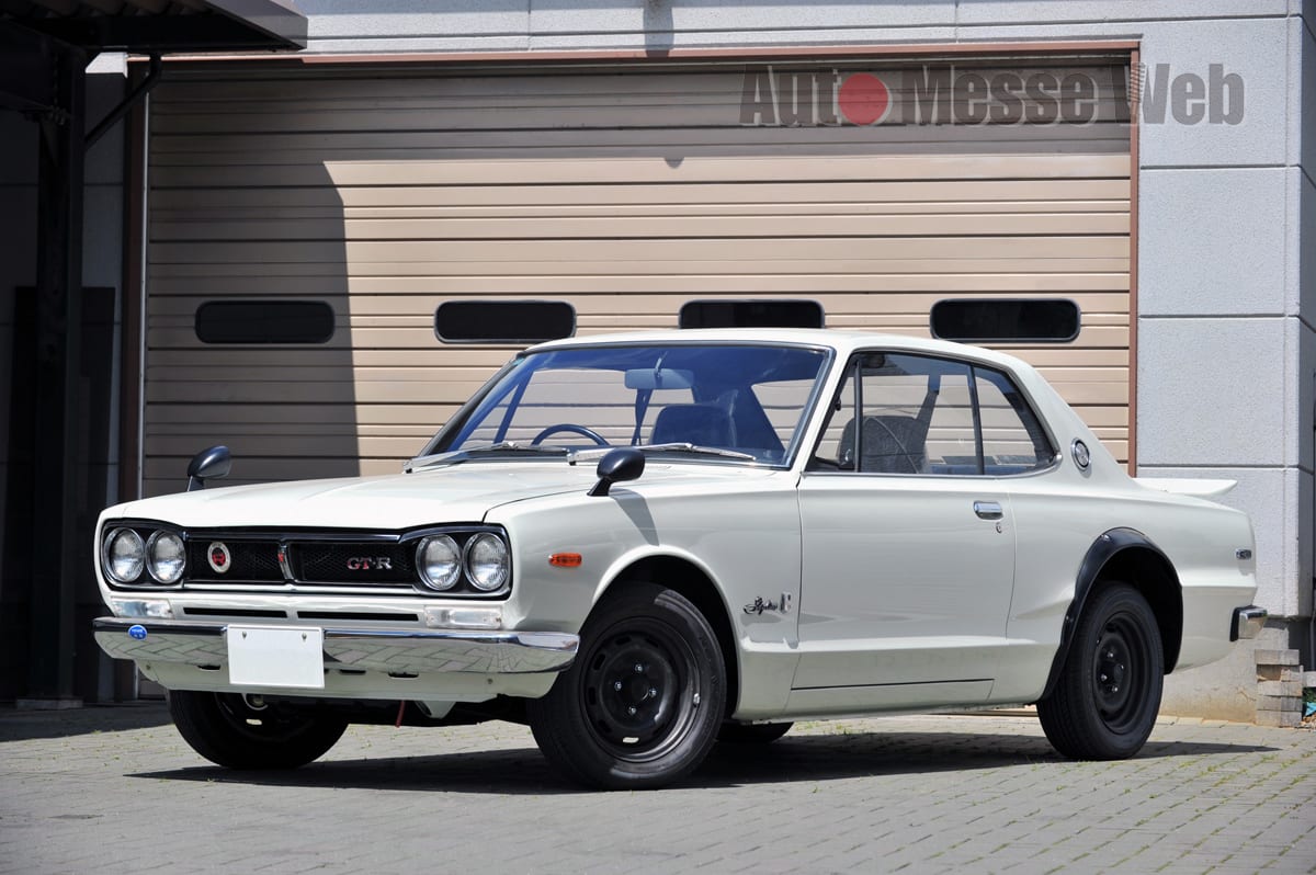 ハコスカの愛称で親しまれているニッサンスカイライン2000GT-R