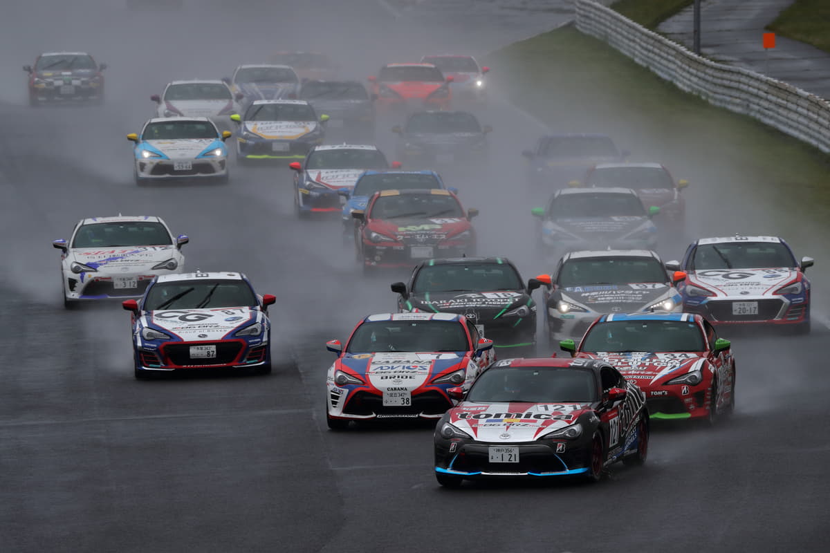 2019年のTOYOTA GAZOO Racing 86/BRZ Raceの模様