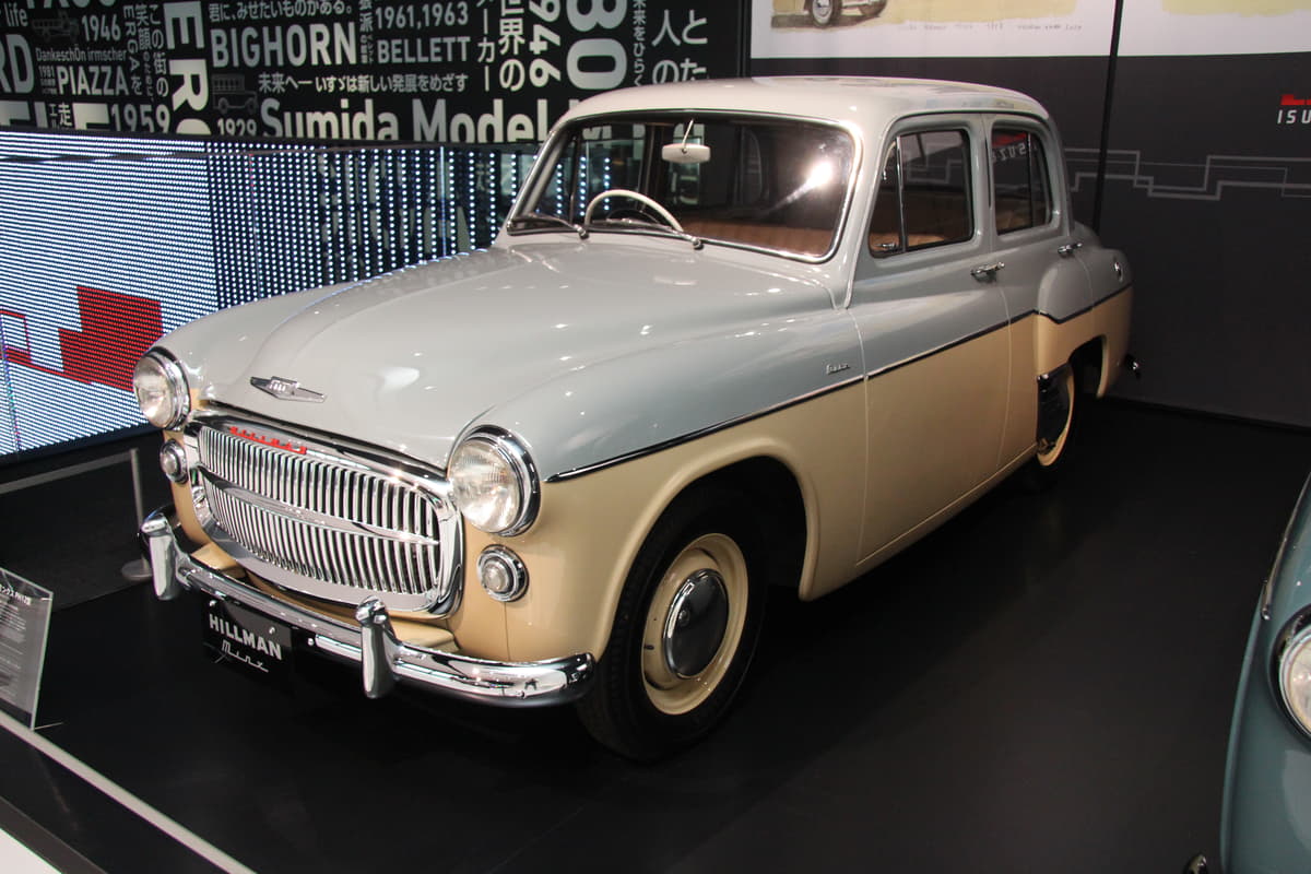 ノックダウン生産のヒルマン・ミンクスPH100