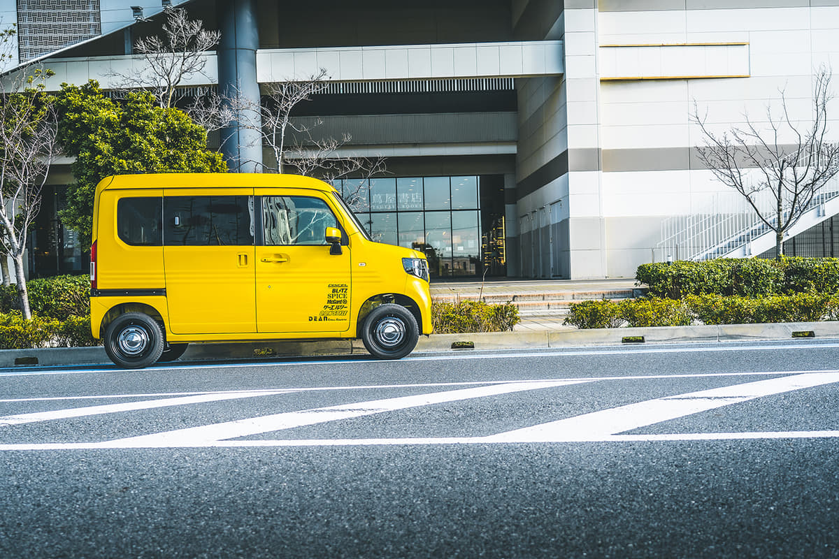 チョイアゲしたホンダのN-VAN