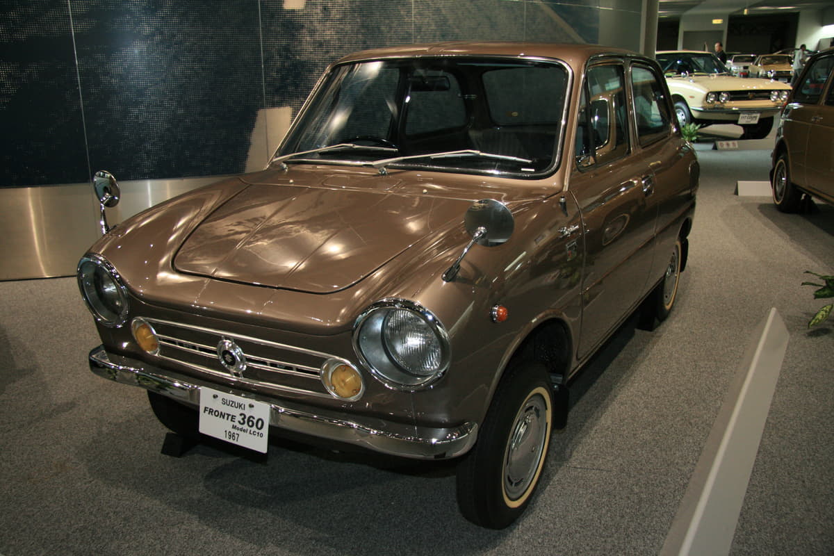 1968年 スズキ感謝制度記念額『二輪』プリント 横約48.5cm 鈴木