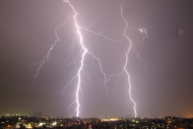 落雷に注意すべき行動がある