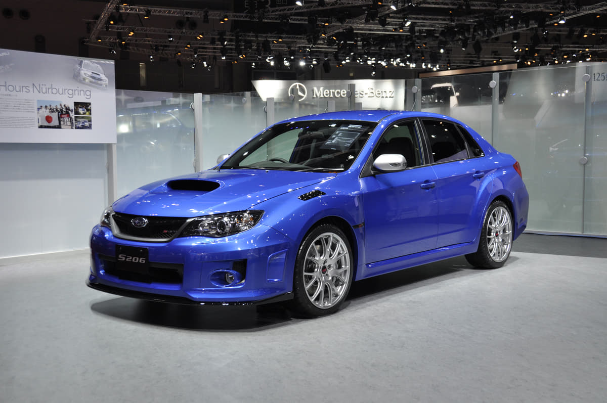 限定300台で売り出されたWRX「S206」