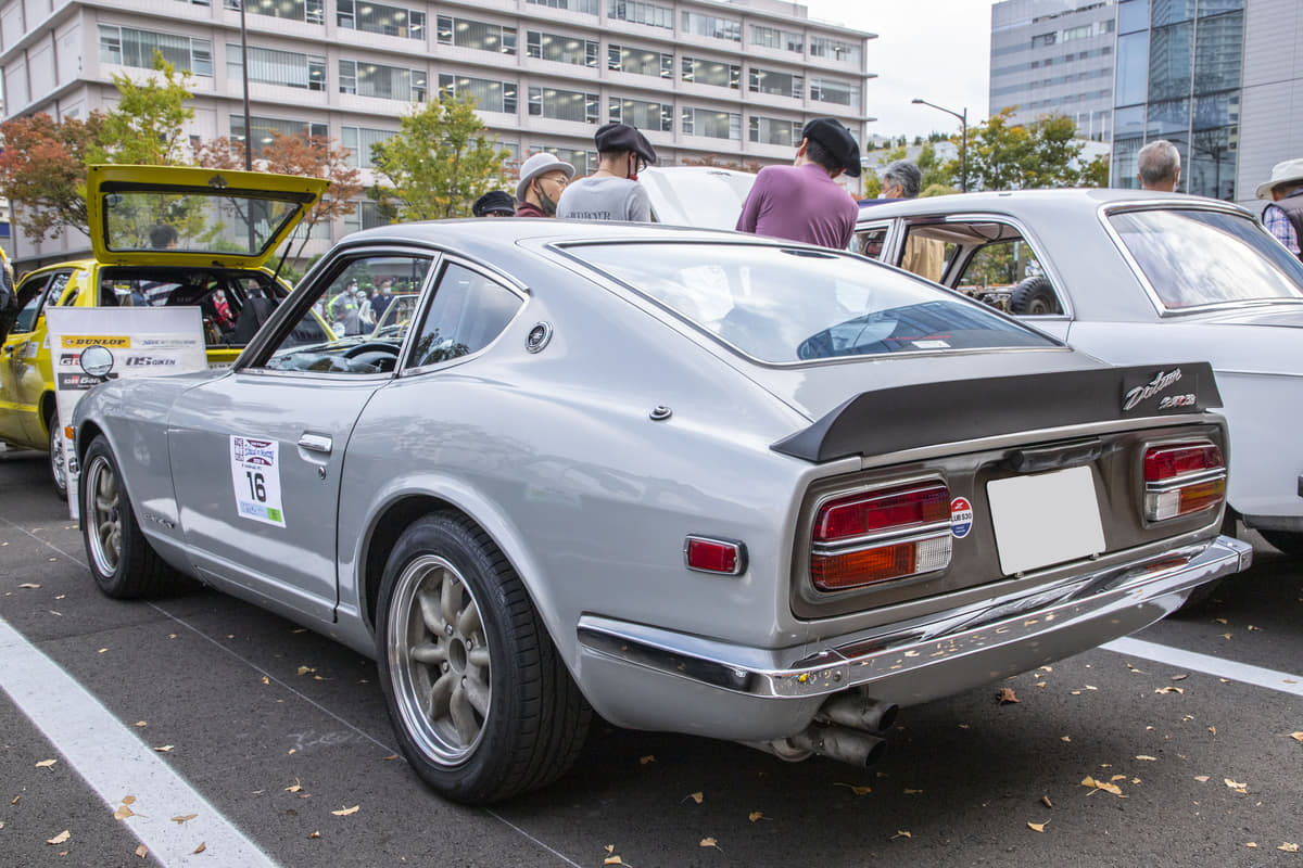 ダットサン240Zのリアビュー