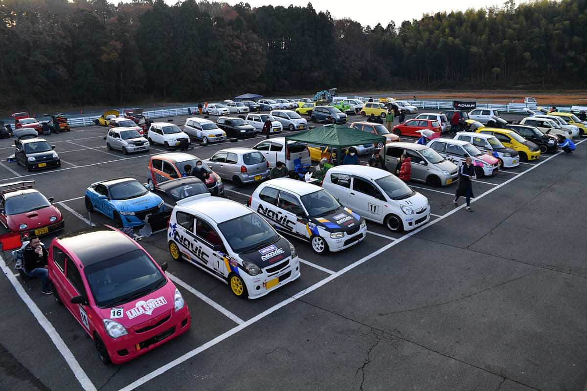 ナビック年忘れマッタリ練習会2020のエントリー車両