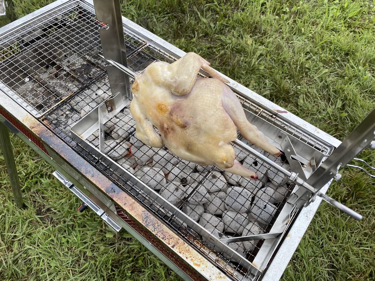 チキンの炙り焼き