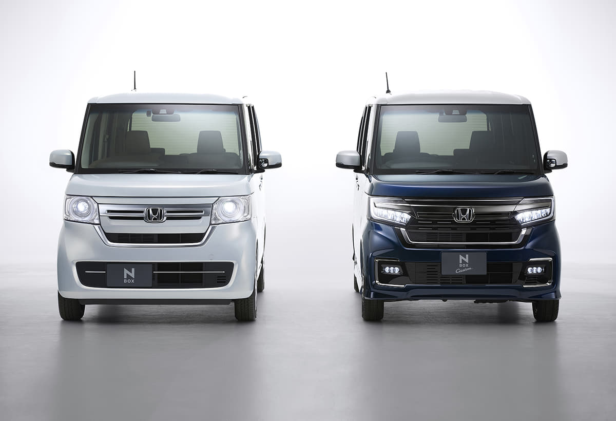 2020年末に登場したNEW N-BOXとN-BOXカスタム