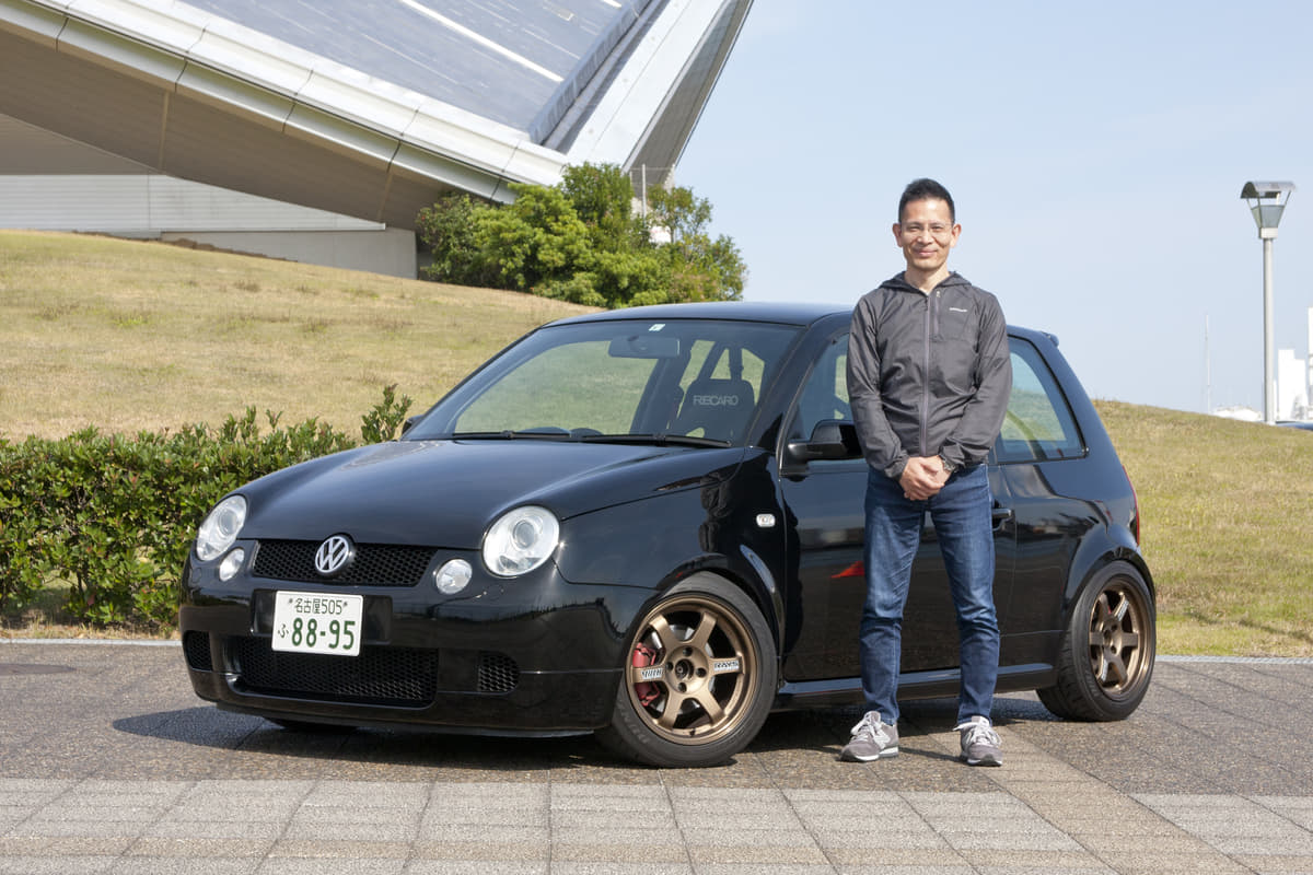 三重県のピレリ四日市で撮影したVWポロGTI