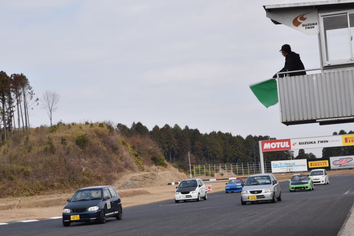 鈴鹿ツインサーキットKカー走行会