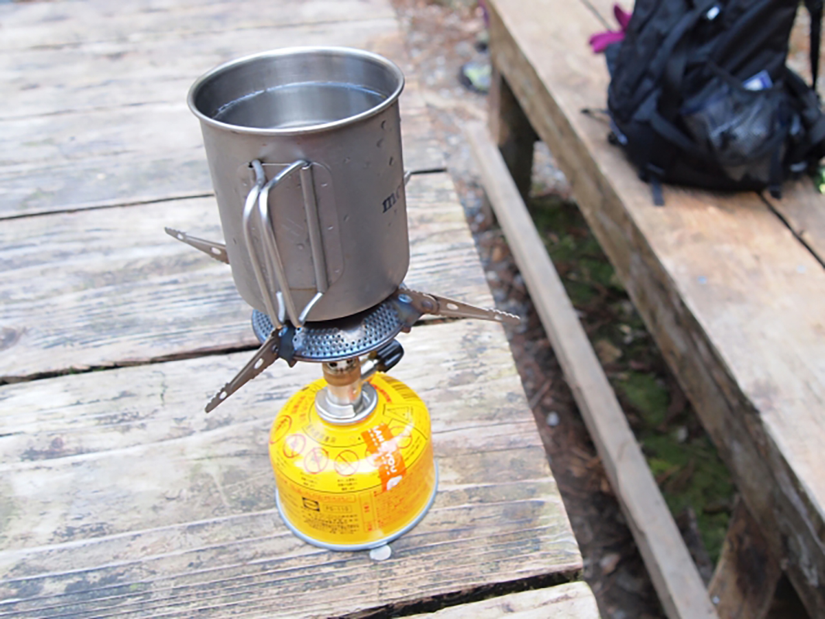 バーナーの燃料は一般的にCB缶とOD缶がある