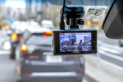 車内から見た走行中のイメージ