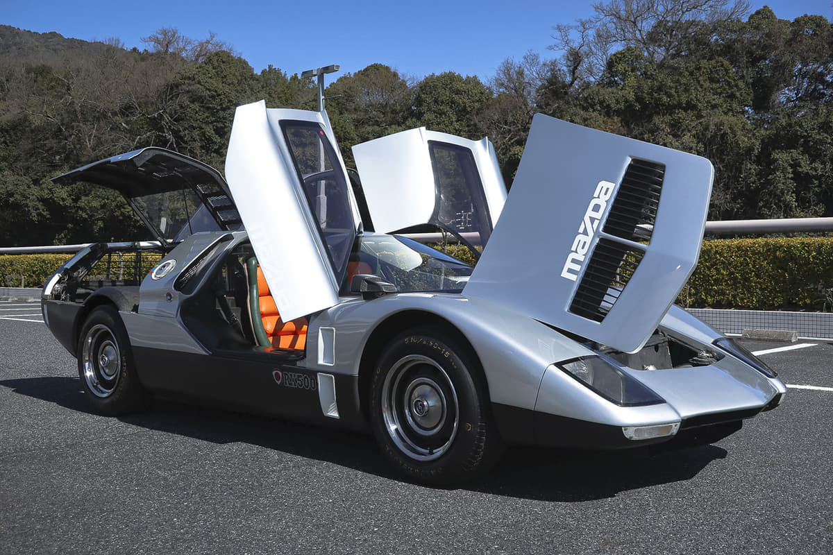 1970年のモーターショーに登場したマツダのプロトタイプRX500の紹介 〜 画像22