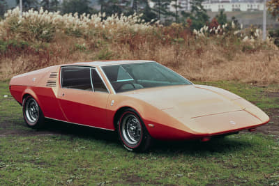 1970年のモーターショーに登場したマツダのプロトタイプRX500の紹介