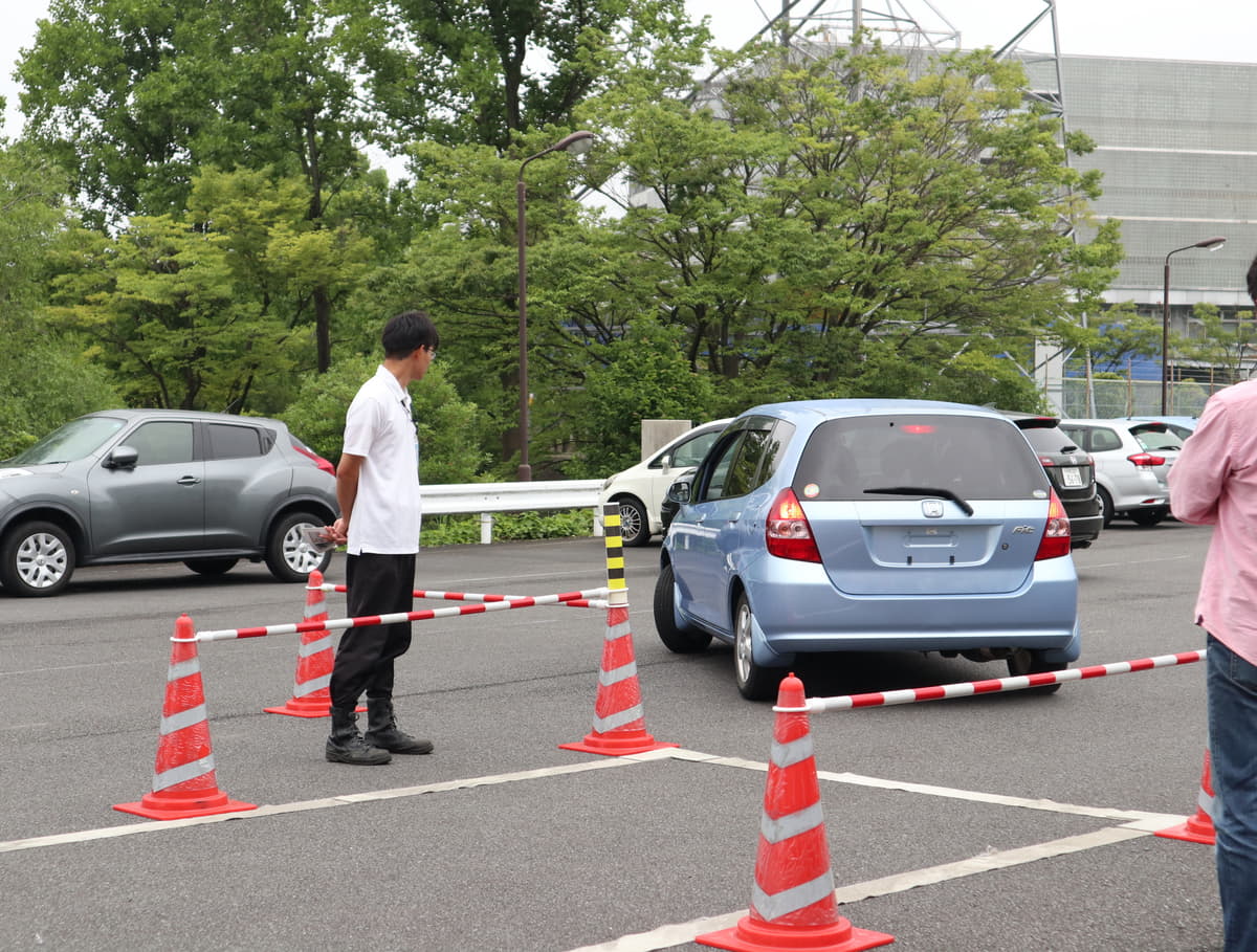JAFの「ドライバーズセミナー 車庫入れコース」