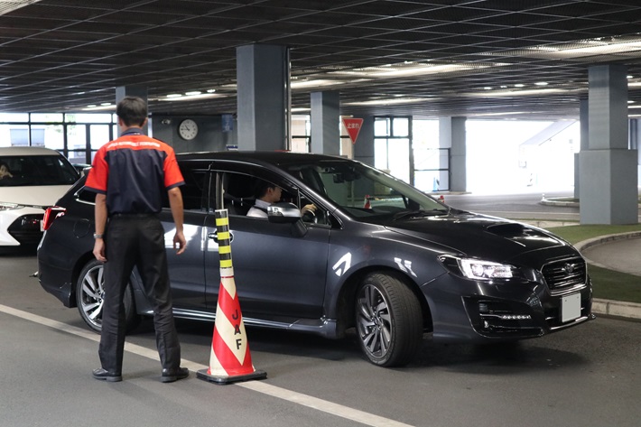 JAFの「ドライバーズセミナー 車庫入れコース」