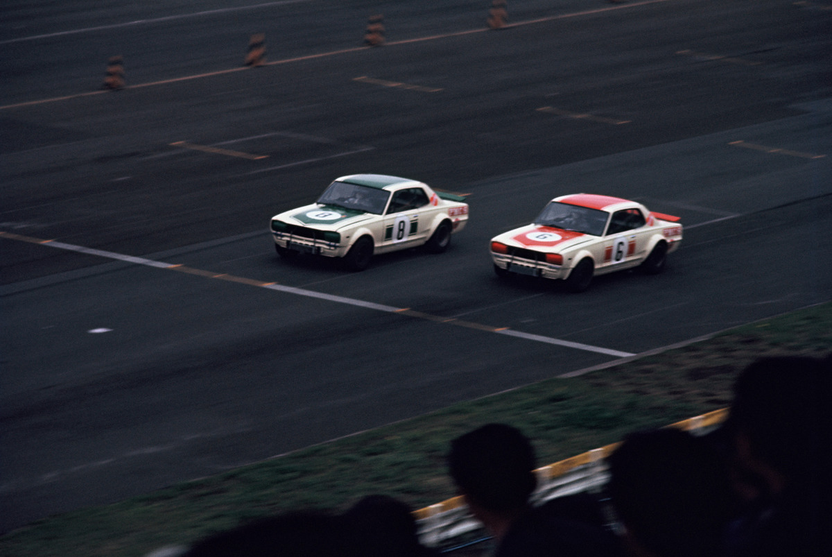 70年代の日産ワークススカイラインのカラーリング