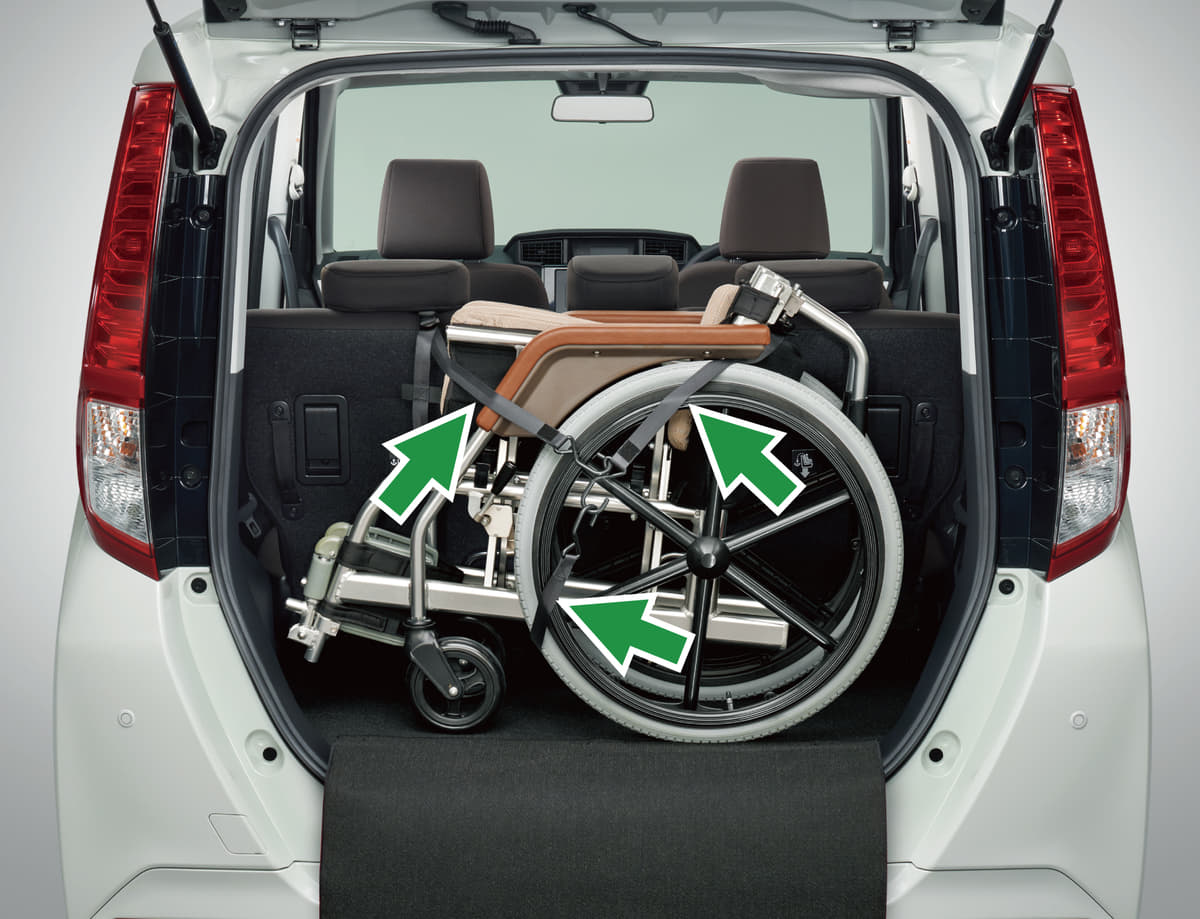 車いす固定装置