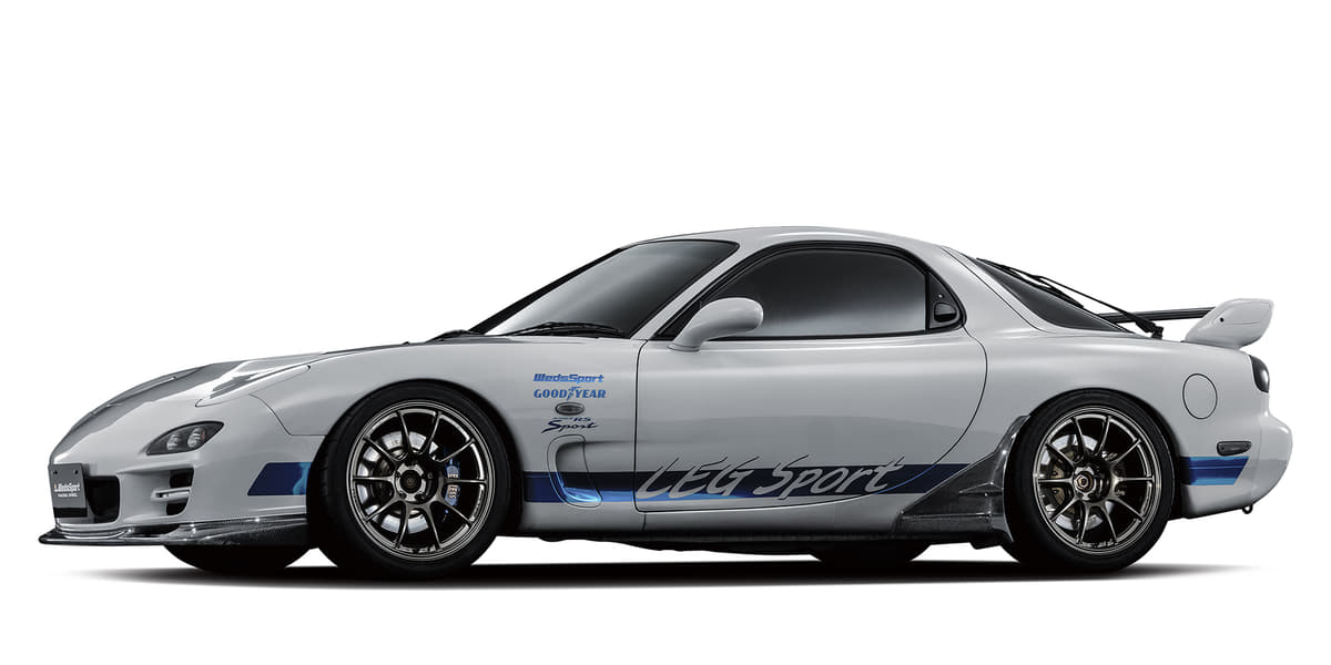 Wedsスポーツ「TC105X」を装着したRX-7