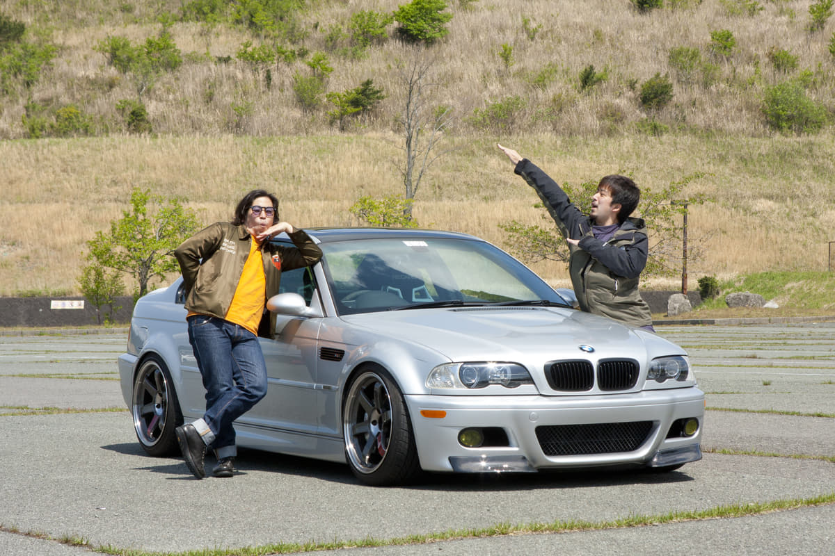 熊本県ジャック・イン・ザ・ボックスで撮影したBMW M3