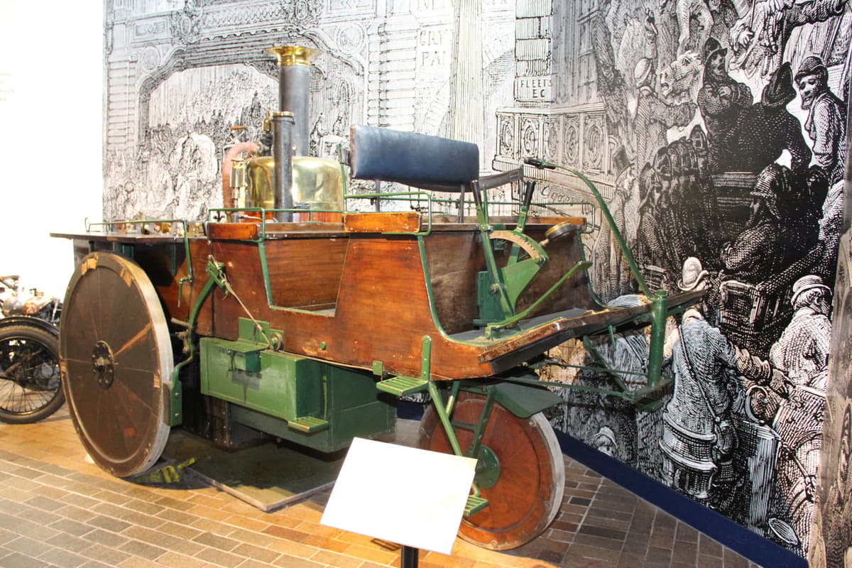 1875年グレンヴィル蒸気自動車