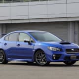 WRX STIのフロントビュー