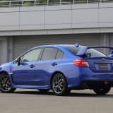 WRX STIのリヤビュー