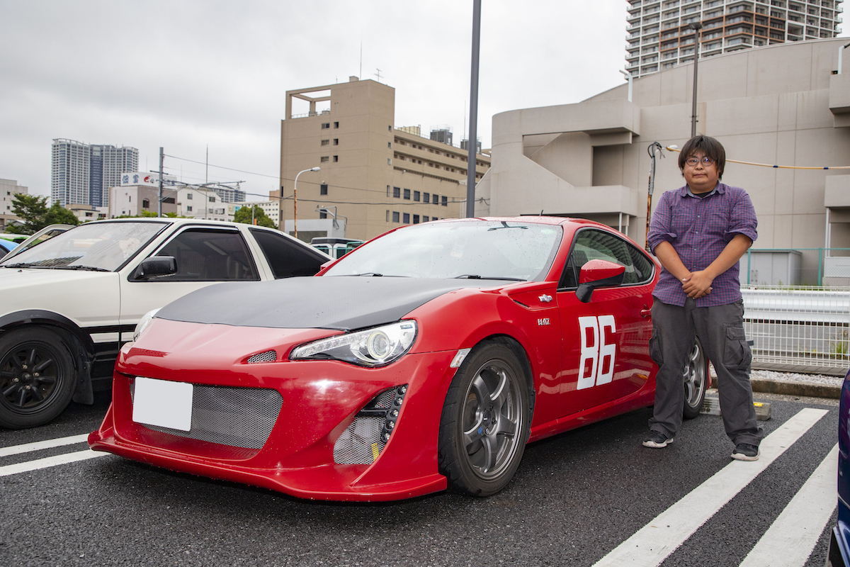 こだわりの夏向レプリカの86とオーナー