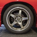 グラムライツの17インチホイールを履く180SX