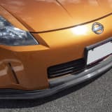 Z33純正バンパーとリップスポイラー