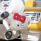 運転席側カップホルダーもキティちゃん
