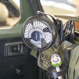 扇風機は欠かせない