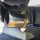 HKS製ハイパワーマフラーを装着
