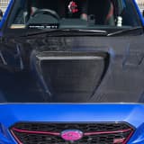 軽量化とスポーティさを極めるWRX STI用カーボンボンネット
