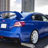 WRX STIのリヤスタイル