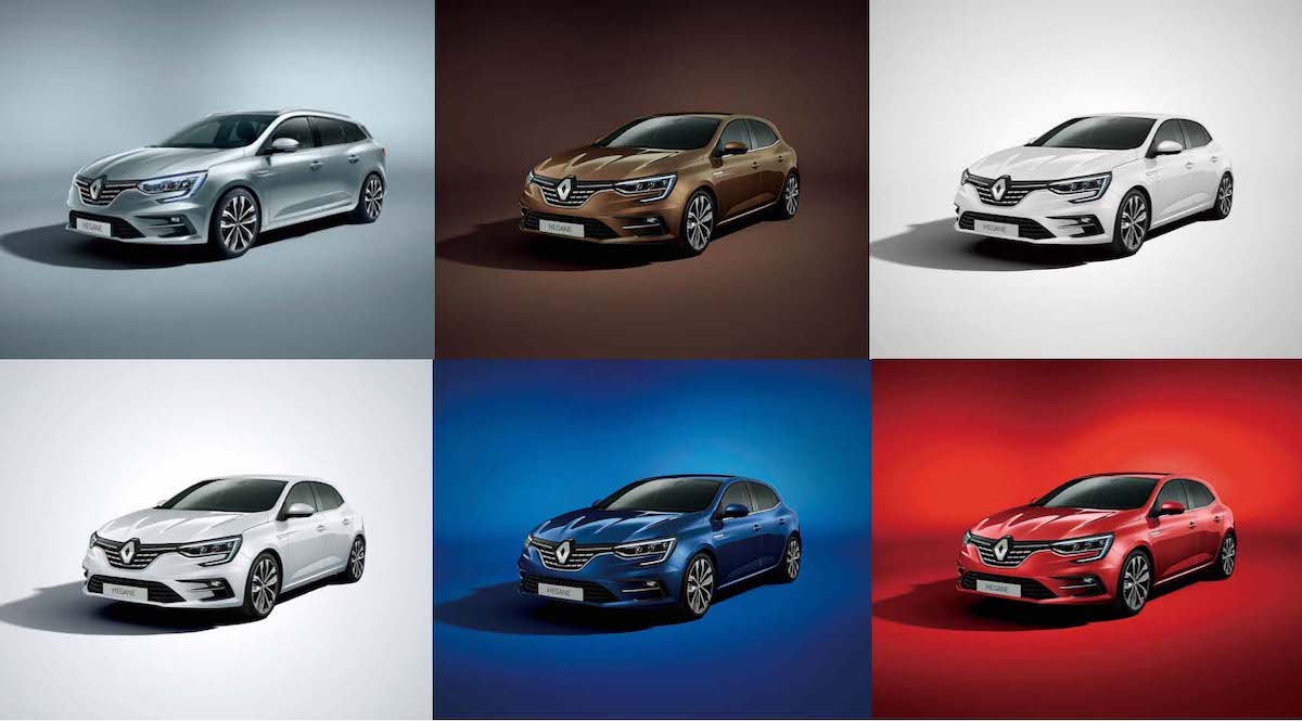 メガーヌ／メガーヌ スポーツツアラーのボディカラー6色