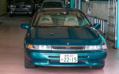 納屋物件の不動車をレストアしたSVX